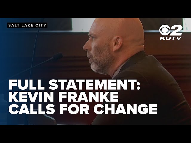 RAW: Kevin Franke's full statement to Utah lawmakers who oversee child welfare services