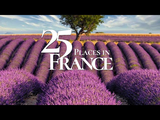 25 Most Beautiful Towns to Visit in France 4K 🇫🇷  | Things to See in France