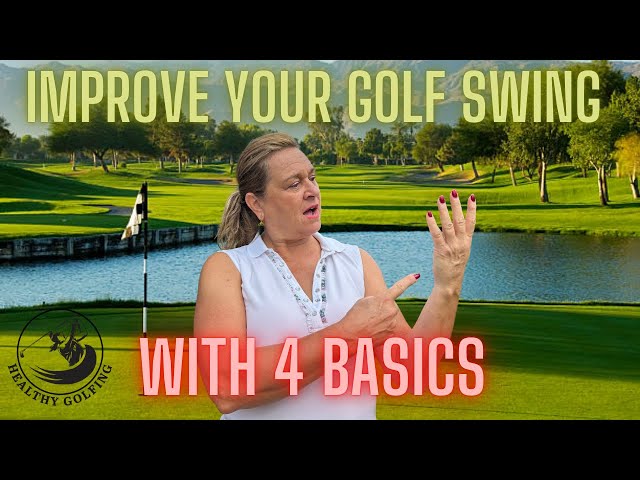 Improve your golf swing with 4 BASICS #golf #golfimprove #golfskills #golftipsdaily