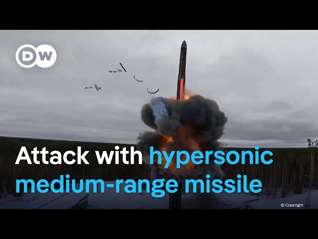 Russia says it fired new mid-range missile at Ukraine | DW News