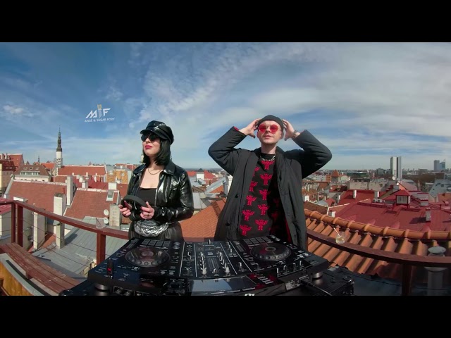 Ange & Sugar Rody - MIF Promo livestream - Tallinn, Old Town Rooftop