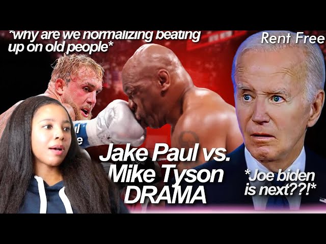 Jake Paul vs Mike Tyson ACTUAL FIGHT HIGHLIGHTS | Reaction