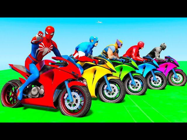 Siêu Nhân Người Nhện Chạy Xe Ô Tô Cứu Hỏa Giải Cứu Siêu Anh Hùng, Spiderman Car VS Avenger Hulk 3