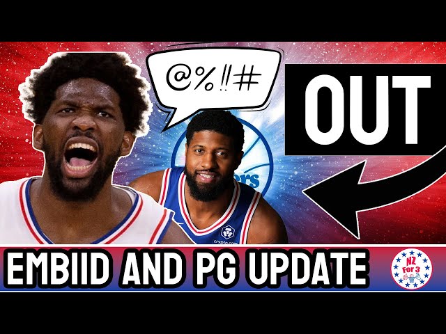 HUGE Updates On Embiid and PG! | Embiid Goes OFF On Sixers Writer! | Nick Nurse Will Do WHAT?!