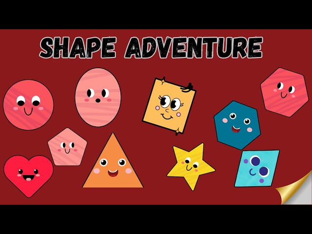 "Learn Shapes for Kids | Fun and Educational Shape Adventure!"