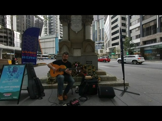 Camaron de la Vega @ Brisbane City Sounds in Virtual Reality 180 3D Footage