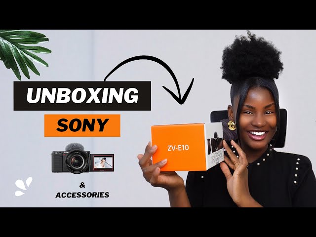 Unboxing My First Sony ZV-E10 Camera | Essential Accessories for Beginners #sonyzve10 #unboxing