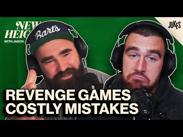 Jason Stays Hot, Owning Mistakes & Andrew Luck Reaction | New Heights w/Jason & Travis Kelce | EP 16