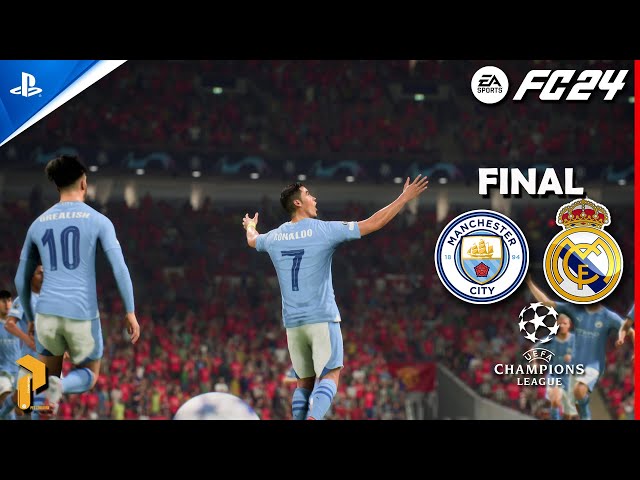 FC 24 - C. Ronaldo 7 - Man City vs Real Madrid | Final UCL 24/25 | PS5™ [4K60] #fc24