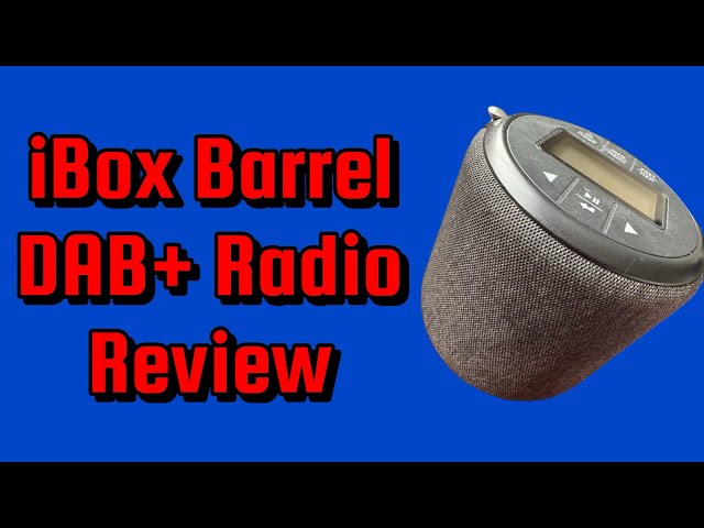 Recenze: iBox Barrel DAB+ Radio