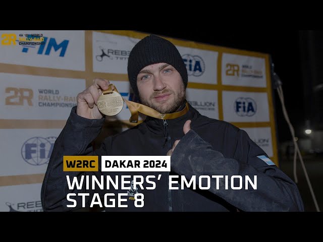 Winners' emotion - Stage 8 - #Dakar2024 - #W2RC