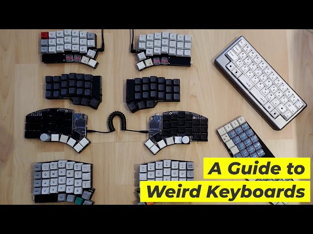 A Guide to Weird Keyboards