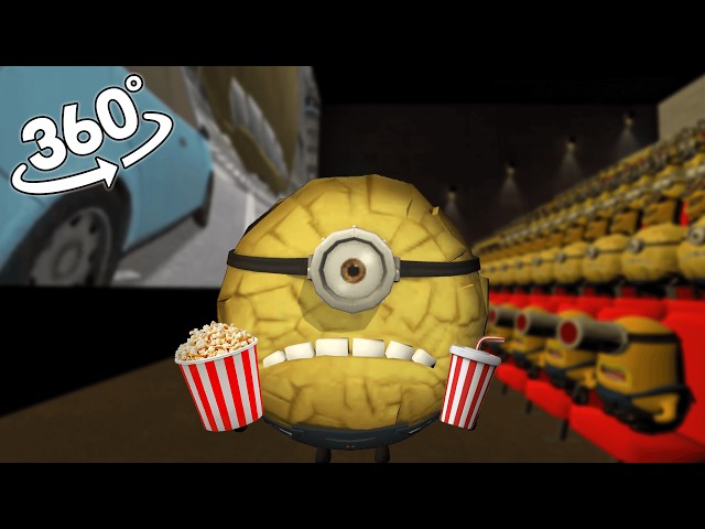 Minions Watching a Movie! 360° VR