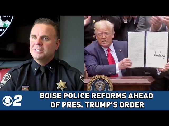 Boise police reforms ahead of President Trump's Order