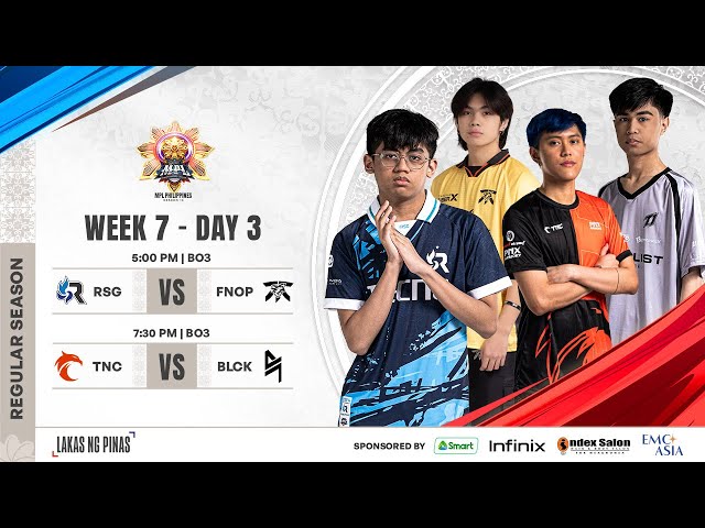 🔴 LIVE | MPL PH S14 | FILIPINO - Week 7 Day 3