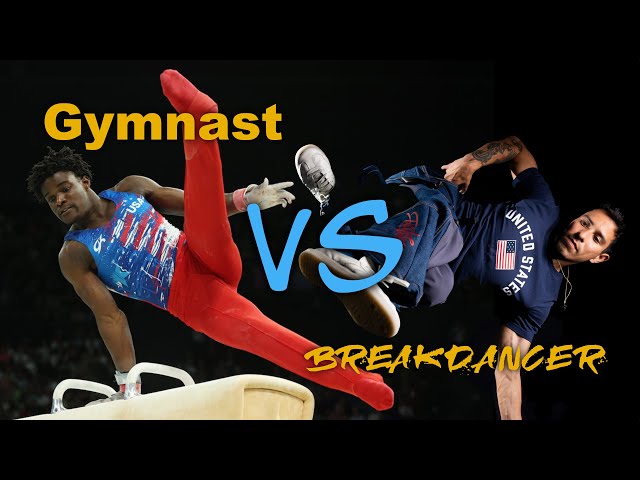 Gymnast VS Breakdancer @ Venice Beach