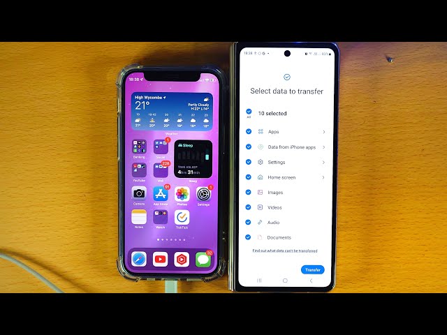 How To Transfer Data from iPhone to Samsung!