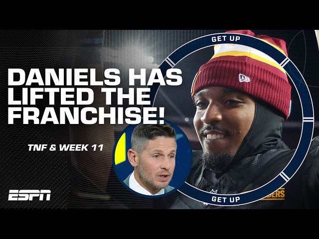 Jayden Daniels has LIFTED THE ENTIRE FRANCHISE! 🗣️ - Adam Schefter ahead of Week 11 | Get Up