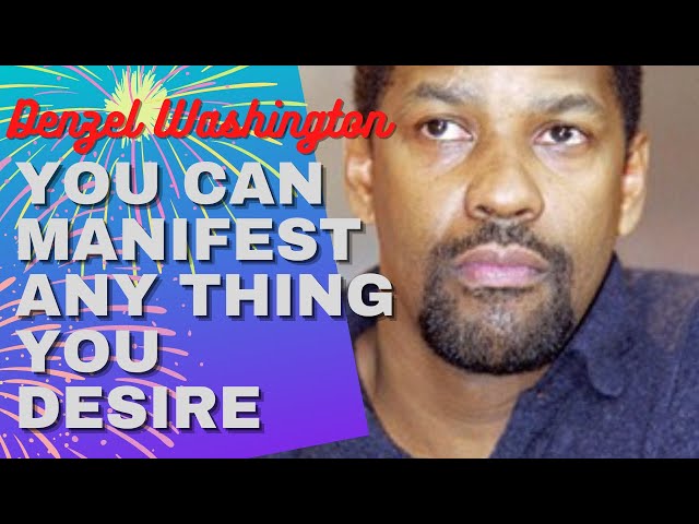 Denzel Washington and manifestation, the secret for his success #denzelwashington #motivation