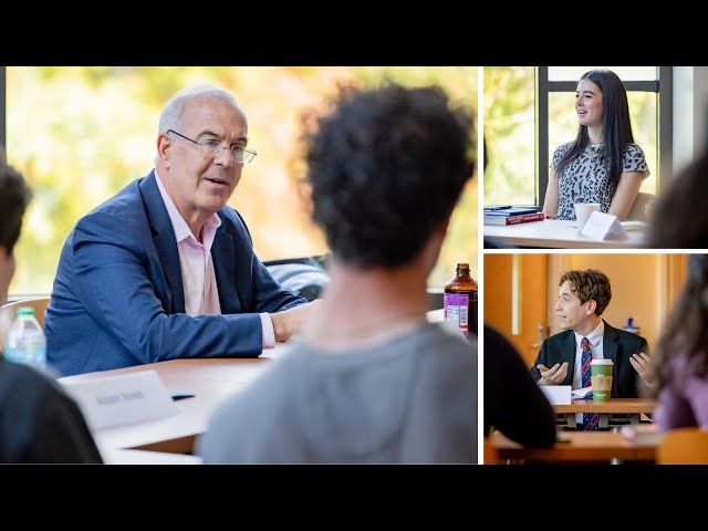 Bestselling Author David Brooks Visits Duke Sanford