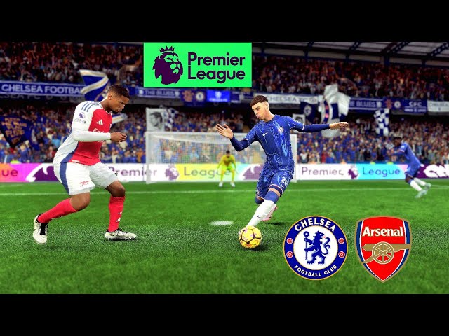 EA FC 25 - Chelsea vs. Arsenal - Palmer Jackson Havertz Saka - Premier League 24/25 | PS5 | 4K HDR