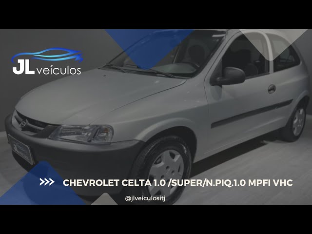 🚘 CHEVROLET CELTA 1.0 /SUPER/N.PIQ.1.0 MPFI VHC ano 2001