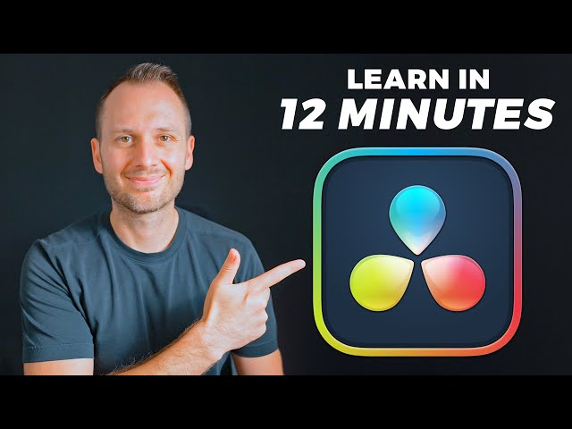 DaVinci Resolve Beginners Tutorial 2024: Edit like a PRO for FREE!
