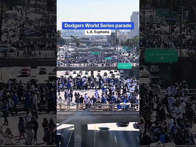 Dodger World Series L.A. Euphoria