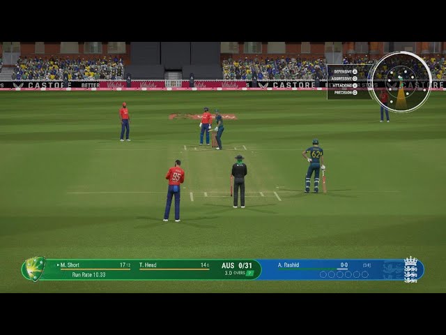 Cricket 24 Australia vs England T20 Game 2