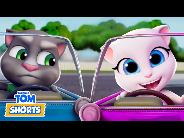 Tom's Cool Rides! 🚗🚤✈️ Talking Tom Shorts | Fun Cartoon Collection