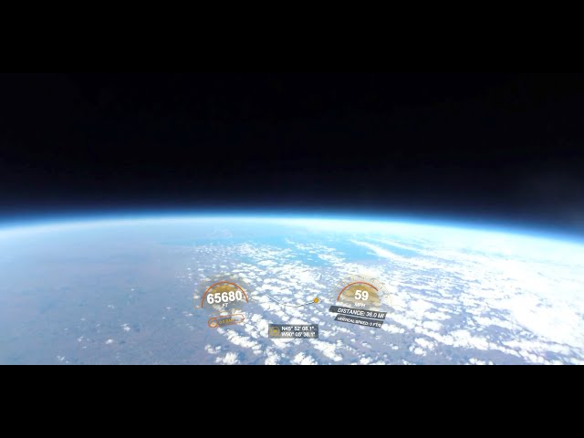 Hilltopper 6 - Space Balloon Ascending Part2 - Marshall School (360 Enhanced)