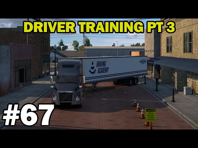 Driver Training Part 3 - American Truck Simulator - Career Playthrough [NO COMMENTARY]