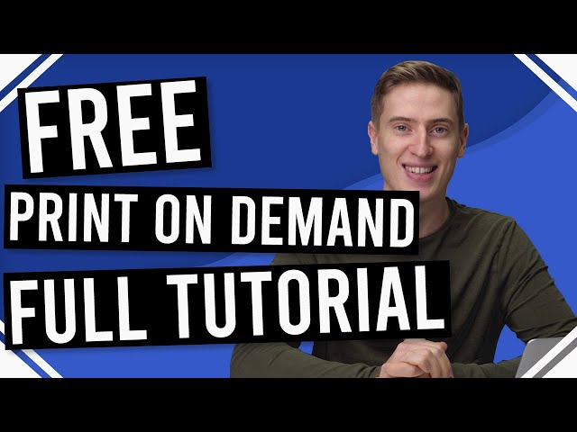 Full Print On Demand Tutorial! - Full Course for Free is LIVE!