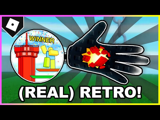 Slap Battles - (FULL GUIDE) How to ACTUALLY get RETRO GLOVE + "PARKOUR PWNER" BADGE! [ROBLOX]