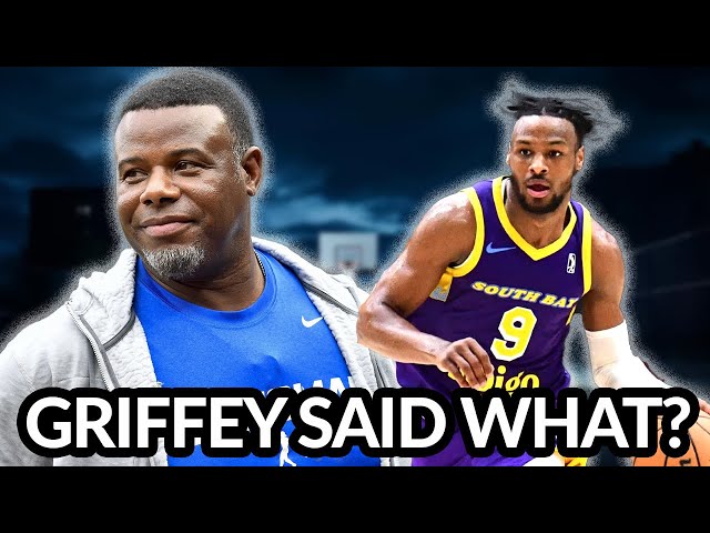 Ken Griffey Jr.’s Surprising Advice for Bronny James!