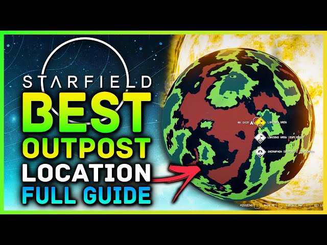 Starfield - BEST Outpost Location, Resources, Full Guide, Walkthrough & Tips! MAJOR Resources In 1