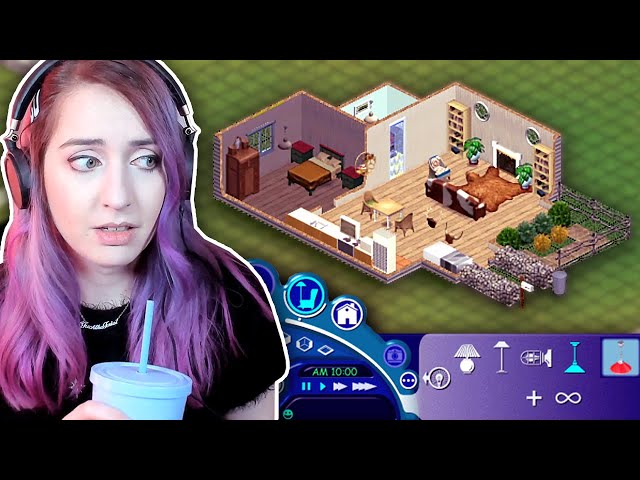 I tried building a house in The Sims 1 in 2020