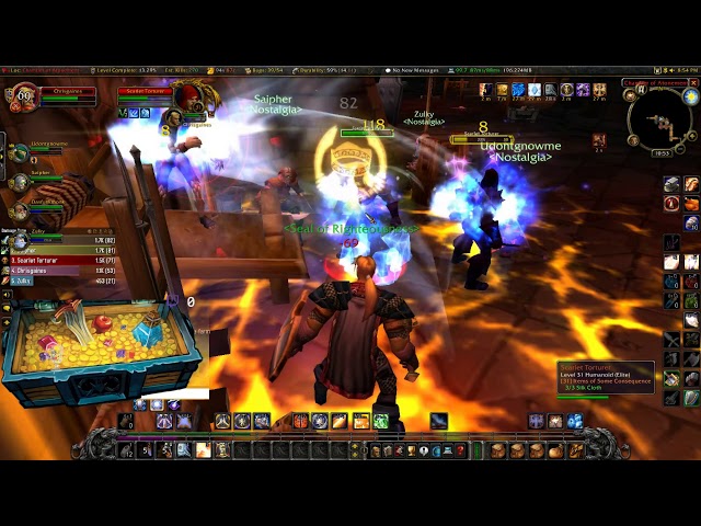 Classic WoW Shockadin episode 11 - SMGY Paladin Tank Perspective