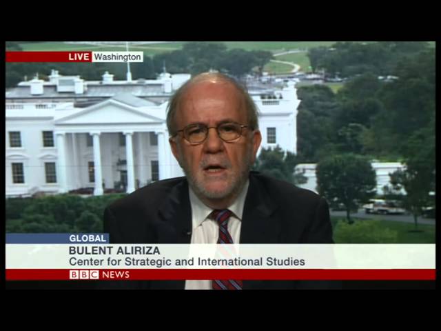 Bulent Aliriza BBC Global with Matthew Amroliwala