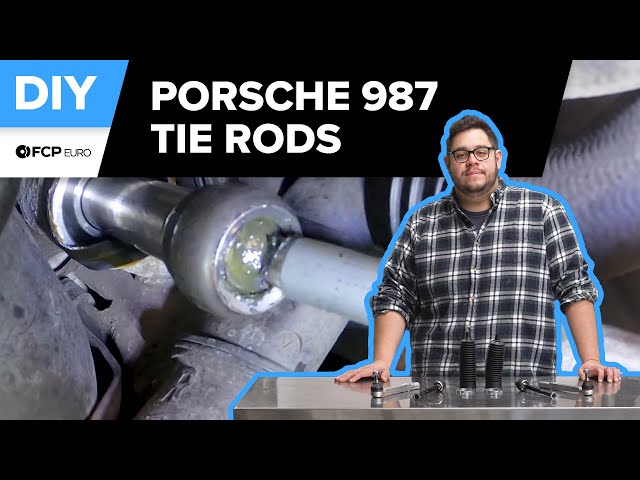 Porsche Cayman Tie Rod Replacement DIY (2005-2012 Porsche 986 Boxster & 987 Cayman)