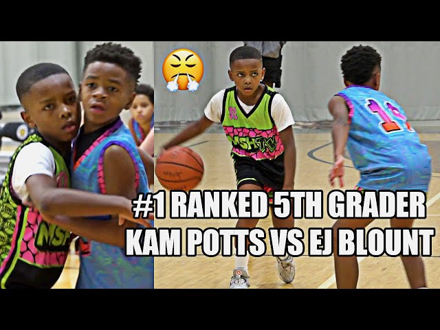 #1 RANKED 5TH GRADER VS EJ BLOUNT! Shiftiest Kids in the Country?!