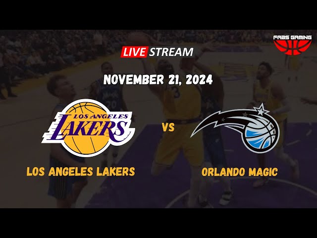 Live Now! Los Angeles Lakers vs Orlando Magic | NBA Regular Season | November 21, 2024 CPU vs CPU