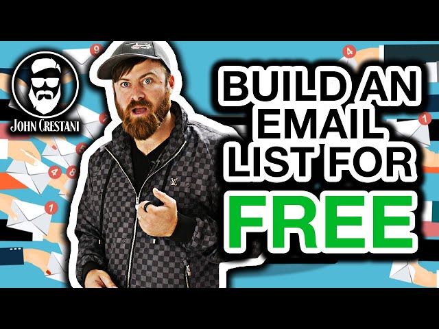 How To Build An Email List For Free (You've Never Seen This Before)