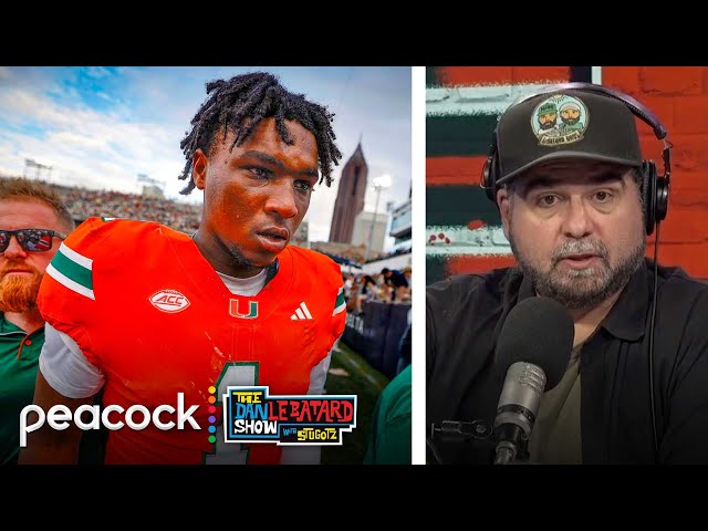 Cam Ward's Heisman outlook after Miami's Week 11 loss | Dan Le Batard Show with Stugotz | NBC Sports