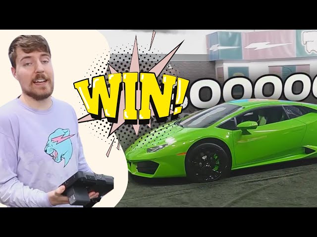 Won A Lamborghini from mrbeast  #mrbeastgaming #mrbeast #mrbeastamongus #mrbeastshorts