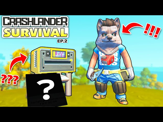 Finding SECRET Coordinates, Losing ALL my Crops, & Becoming The Wolf King! (Crashlander Survival 2)