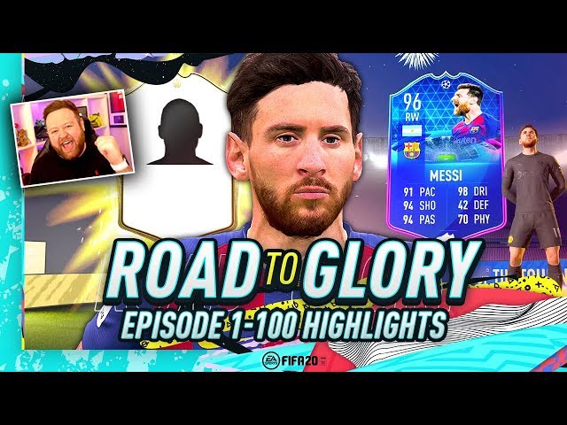 FIFA 20 ROAD TO GLORY - THE STORY SO FAR! (EP 1-100 HIGHLIGHTS)