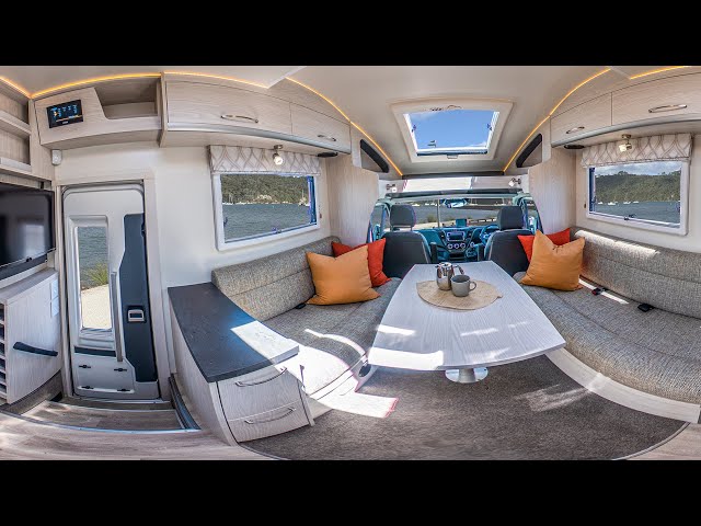 360° Video 4K - TrailLite Made Motorhome 700 Series Karapiro 758 @TrailLiteTV