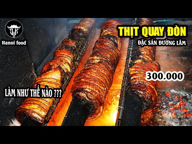 Grilled Meat | melt and fill your mouth with the special cuisine of Duong Lam ancient village