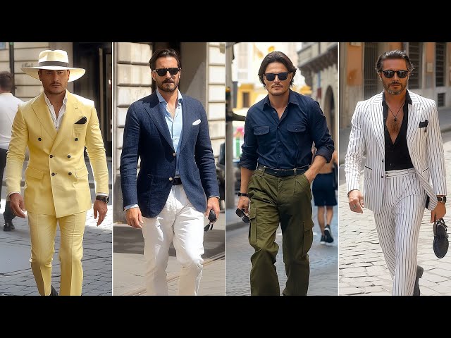 Unlock Men's Fashion Secrets: Fashionable Outfits from the World’s Most Stylish Men